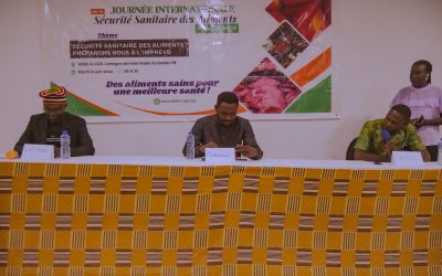 Célébration de la Journée Internationale de la Sécurité Sanitaire des Aliments / Conférence publique : ‘Sécurité sanitaire des aliments : préparons-nous à l’imprévu’