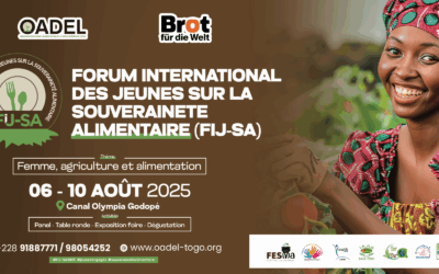 FORUM INTERNATIONAL DES JEUNES SUR LA SOUVERAINETE ALIMENTAIRE AU TOGO