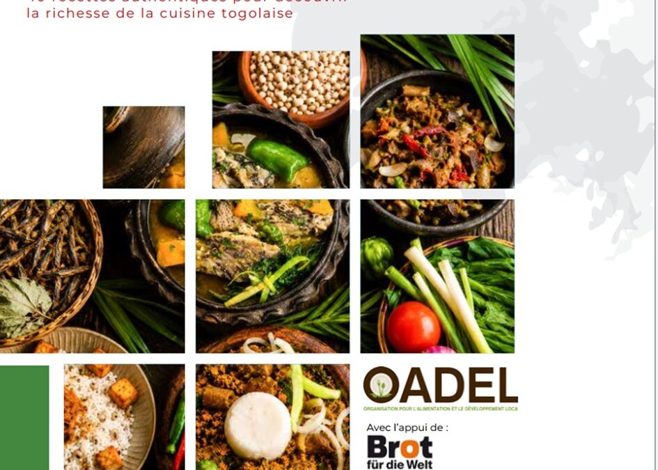 « Les Saveurs du Togo » : un guide de 40 recettes de l’OADEL bientôt disponible